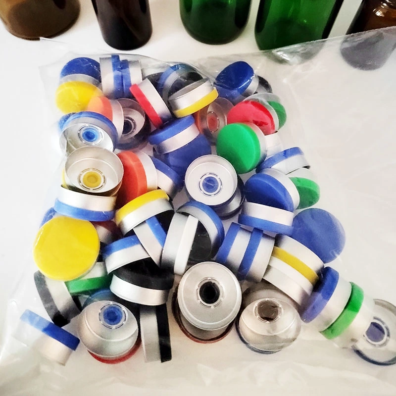 13mm 20mm 26mm 28mm 32mm Aluminum Plastic Tear off Vial Caps