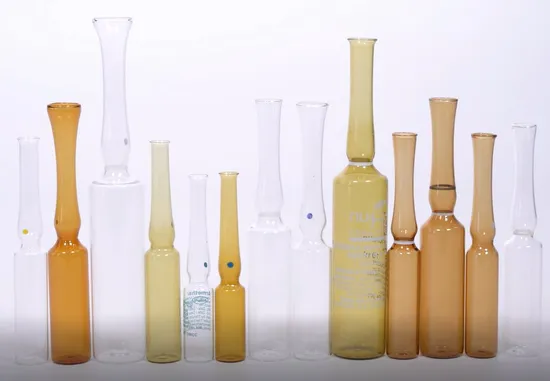 Type D 1ml- 10ml Amber and Clear Borosilicate Glass Ampoule
